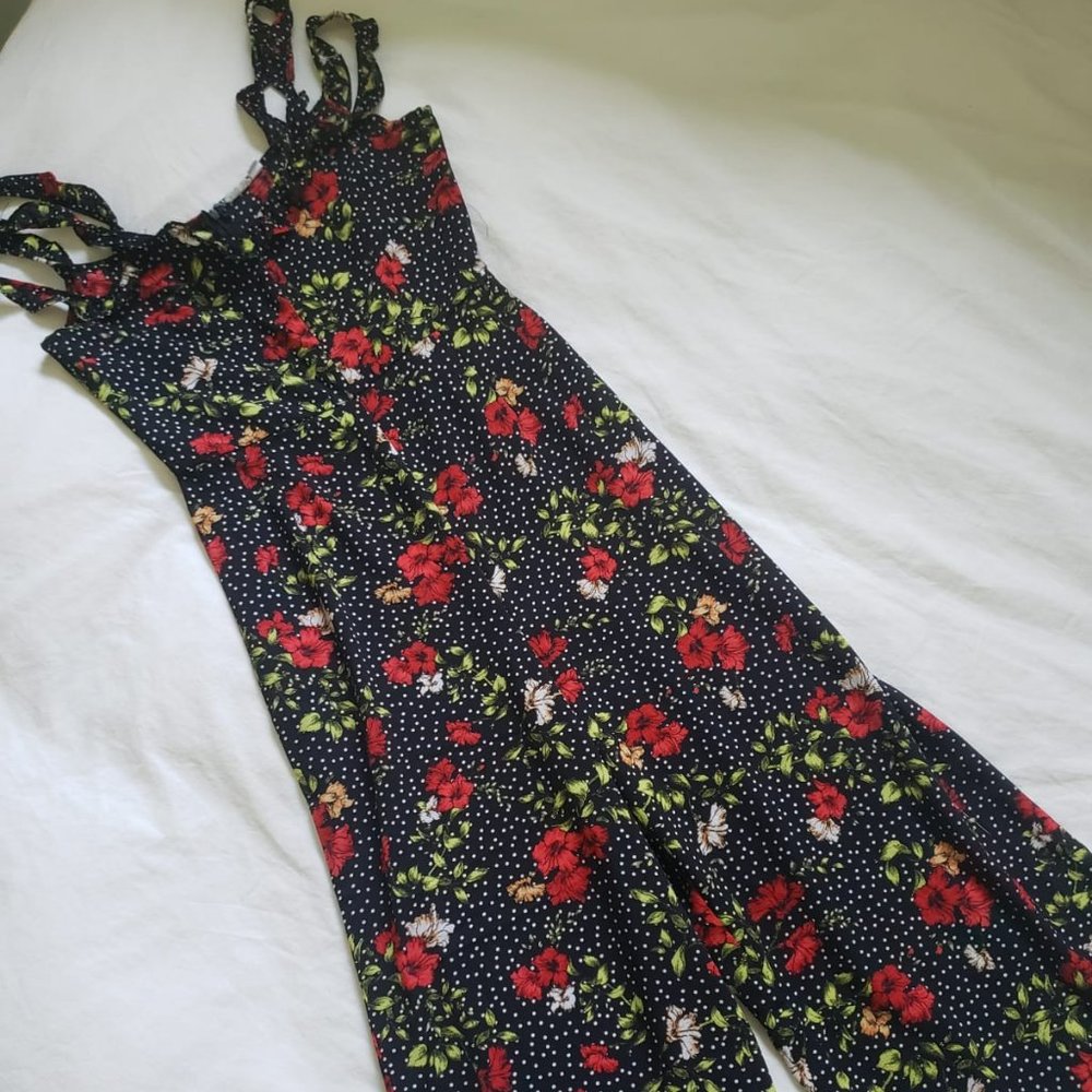 Floral Jumpsuit